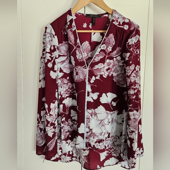 BCBG floral tunic (S) - Picture 2 of 8